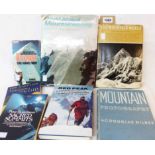 A small collection of mid 20th Century mountaineering hardback and other books including The