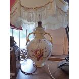A Vintage Ceramic Table Lamp