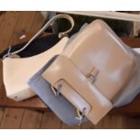 A Vintage Jaeger Handbag sold with a Similar Osprey Handbag