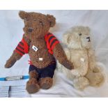 Two vintage Teddy bears - one with intermittent growl