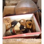 A Box Containing assorted kitchenalia, p A box containing assorted kitchenalia including pans,