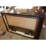 A vintage Philips baklite radio