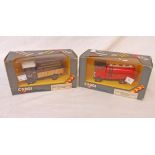 Two boxed Corgi Classics AEC forward control model trucks