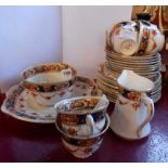 A Royal Albert bone china part tea set
