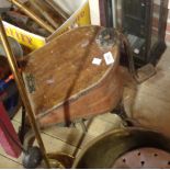 An antique foot bellows