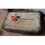 A vintage Vitaray dry cleaning and laundry box