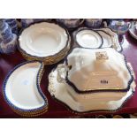 A Copeland Spode Imperial pattern part dinner service - twenty three pieces including tureen
