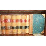 Ten vols. Law Journal all 1860's-80's, 4to., half bound - spines various