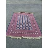 A modern machine made Bokahra rug - size on request