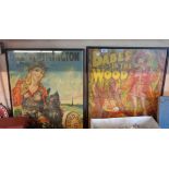 Two vintage pantomime posters comprising Dick Whittington and Babes in the Wood - both clipped and