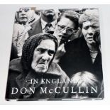 Don McCullin in England, signed copy hardback printed dust cover - ISBN 9780224078702