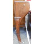 A vintage plywood dinghy rudder