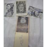 A mid 20th Century album containing autographs and signed photographs of early Coronation Street