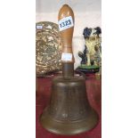 An old Fiddian hand bell