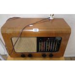 A vintage PYE radio