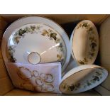 A Royal Doulton Larchmont pattern six place dinner service - fully listed