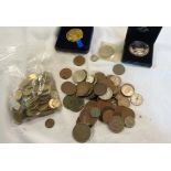 Various world and Great Britain coinage