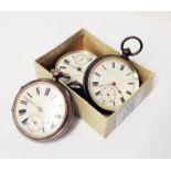 A Chester silver cased gentleman's pocket watch by James Reid & Co., Coventry - No. 146428 - sold