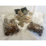 A box of mostly mid-late 20th Century Great British coinage