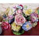 A large Crown Staffordshire posy