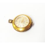 A vintage Gruen nurse's watch with 17 jewel incabloc movement
