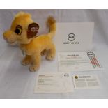 A Steiff limited edition Disney Lion King Simba 355363