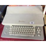 A vintage Smith Corona PWP100 personal word processor - with manual
