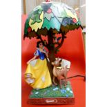 A Bradford Exchange Disney's Snow White table lamp