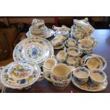A quantity of Masons Ironstone Regency pattern tea and dinner ware including tureen, plates, etc.