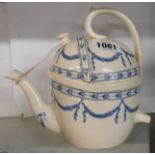 A Wedgwood Earl of Dundonald S.Y.P. patent teapot
