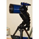 MEADE LX90 EMC 8INCH SCHMIDT-CASSEGRAIN TELESCOPE, with autostar hand controller and instructions,