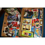 A QUANTITY OF ASSORTED BOXED AND UNBOXED DIECAST VEHICLES, to include a collection of assorted