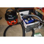 A NUMATIC HENRY VACUUM CLEANER together with an AEG vacuum cleaner (2)