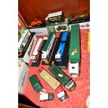 A QUANTITY OF BOXED AND UNBOXED MODERN DIECAST EDDIE STOBART TRUCK MODELS, Corgi Classics, Atlas