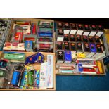 A QUANTITY OF BOXED AND PART BOXED MODERN DIECAST BUS AND COACH MODELS, to include E.F.E., Atlas