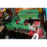 THOMAS KINKADE'S CHRISTMAS EXPRESS LOCOMOTIVE AND TENDER, HO gauge, from the Hawthorn Village