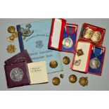 TWO BOXED CORONATION MEDALS 1937 QUEEN ELIZABETH/GEORGE VI AND 1953 QEII, boxed Festival of