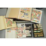 WORLDWIDE COLLECTION OF STAMPS, in six albums, one album containing mint range of Cook Islands
