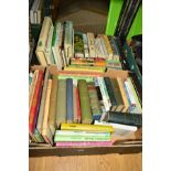 TWO BOXES OF BOOKS, natural history interest, including observers books, Collins new naturalist etc