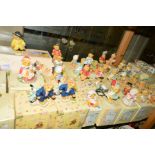 A QUANTITY OF BOXED CHERISHED TEDDIES AND PLAQUES, to include two 'Lanny', 'Brooke', 'Paul', 'ryan',