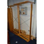 TWO PINE SINGLE BED FRAMES