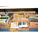 SEVEN BOXES OF BOOKS including 'The Fifth Battalion, The Wiltshire Regiment in North-West Europe