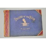 LEECH, JOHN, 'Follies of the Year' first edition, 1844-1864, pub. Bradbury, Evans & Co (some