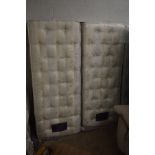 A PAIR OF 2'5'' SIESTA DIVAN BEDS and mattresses