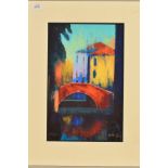 ROBIN PICKERING (BRITISH 1945), 'Venetian Sun', a limited edition print of Venice, 24/225, signed