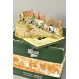 A BOXED LIMITED EDITION LILLIPUT LANE SCULPTURE, 'Gold Hill, Shaftesbury' No787/2000, with