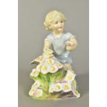 A ROYAL WORCESTER MONTH OF THE YEAR FIGURE, 'May' RW3455 by F G Doughty