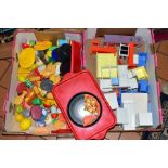 A QUANTITY OF MODERN PLASTIC DOLLS HOUSE FURNITURE, mainly by Ikea and Mattel, with a quantity of
