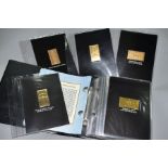 PRESENTATION FOLDER 'TREASURES OF TUTAN KHAMUN' limited edition 2239/5,000, each of the thirty seven