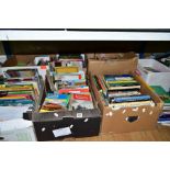 RAILWAY INTEREST:- SEVEN BOXES OF BOOKS AND MAGAZINES OF RAILWAYS, to include 'Railway Magazine'